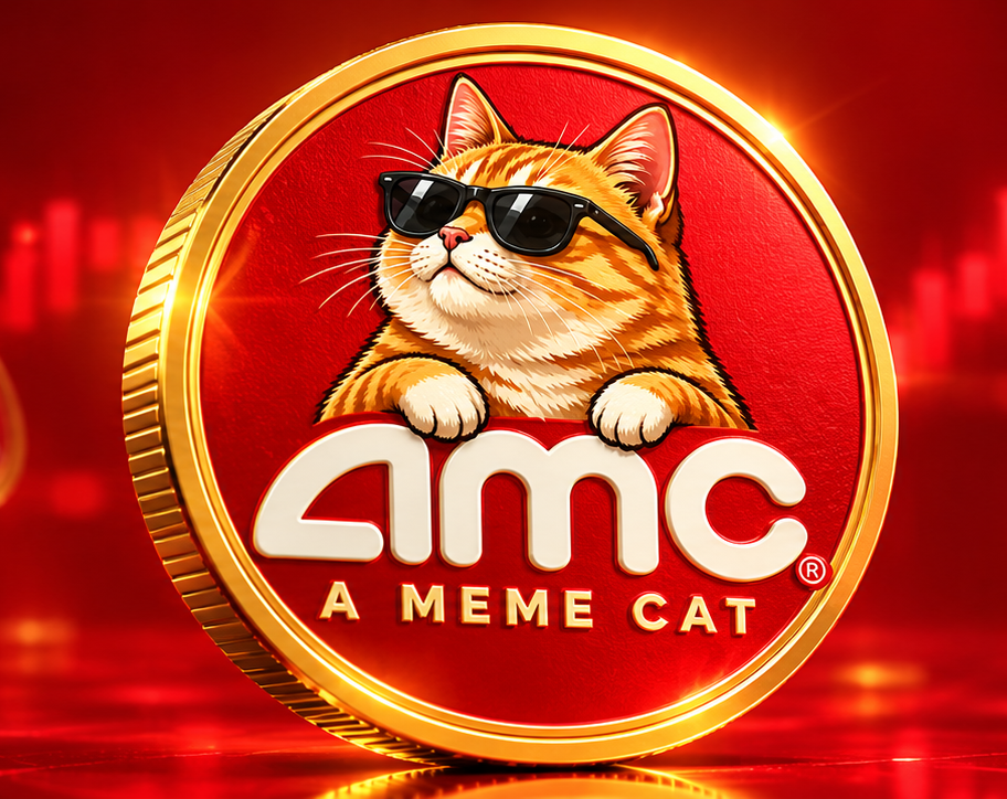 A Meme Cat gold coin