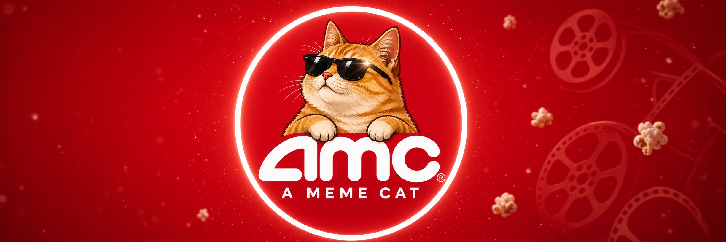 A Meme Cat cinema banner